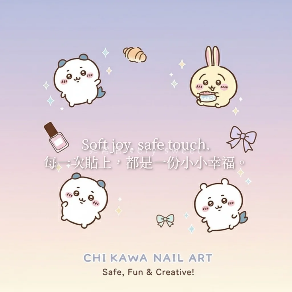 吉伊卡哇指甲貼