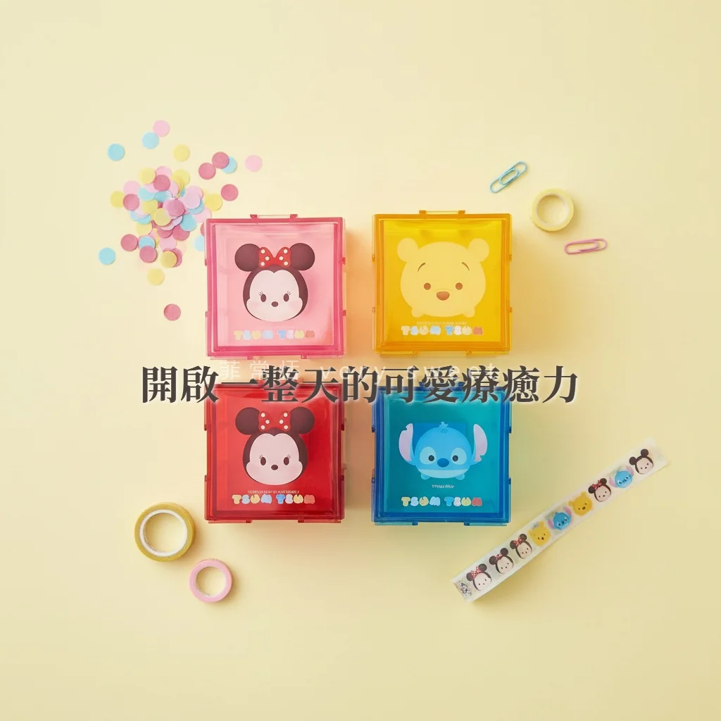 迪士尼tsum tsum 組合式收納盒